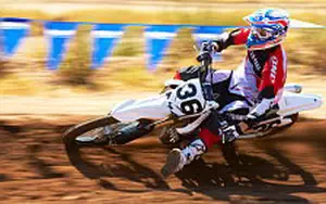 Desktop wallpapers motorcycle Yamaha YZ450F - 2013