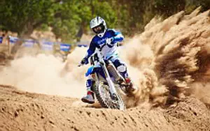 Desktop wallpapers motorcycle Yamaha YZ450F - 2014