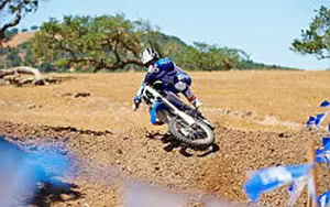Desktop wallpapers motorcycle Yamaha YZ450F - 2014