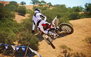 Desktop wallpapers motorcycle Yamaha YZ450F - 2014