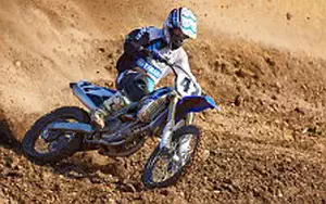 Desktop wallpapers motorcycle Yamaha YZ450F - 2015