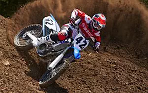 Desktop wallpapers motorcycle Yamaha YZ450F - 2015