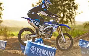 Desktop wallpapers motorcycle Yamaha YZ450F - 2015