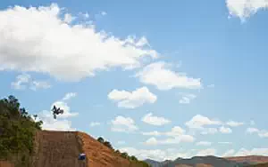 Desktop wallpapers motorcycle Yamaha YZ450F - 2015