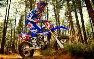 Desktop wallpapers motorcycle Yamaha YZ450FX - 2017