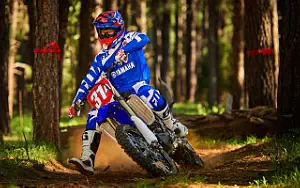 Desktop wallpapers motorcycle Yamaha YZ450FX - 2017