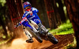 Desktop wallpapers motorcycle Yamaha YZ450FX - 2017