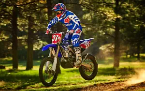 Desktop wallpapers motorcycle Yamaha YZ450FX - 2017