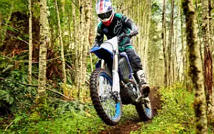 Desktop wallpapers motorcycle Yamaha YZ450FX - 2018