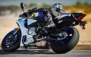Desktop wallpapers motorcycle Yamaha YZF-R1 - 2015