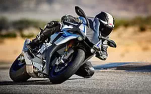 Desktop wallpapers motorcycle Yamaha YZF-R1M - 2015