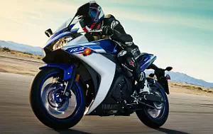 Desktop wallpapers motorcycle Yamaha YZF-R3 - 2016