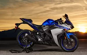 Desktop wallpapers motorcycle Yamaha YZF-R3 - 2016