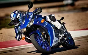 Desktop wallpapers motorcycle Yamaha YZF-R3 - 2017