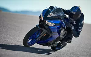 Desktop wallpapers motorcycle Yamaha YZF-R3 - 2018