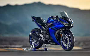 Desktop wallpapers motorcycle Yamaha YZF-R3 - 2018