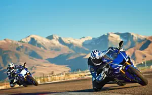 Desktop wallpapers motorcycle Yamaha YZF-R6 - 2017